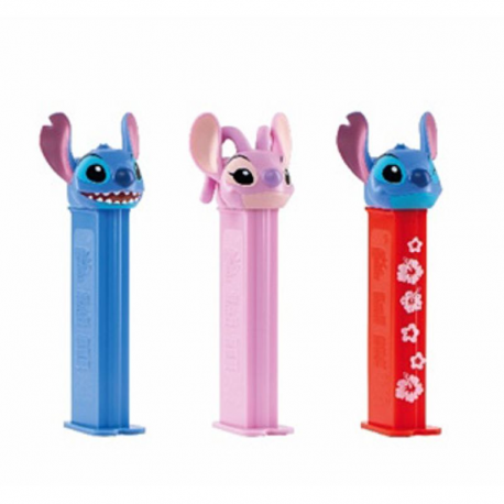 ~Pez figurine Stitch + recharges - le lot de 12