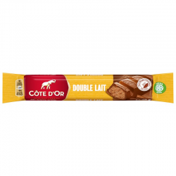 Côte d'Or double lait 45g - boîte de 32