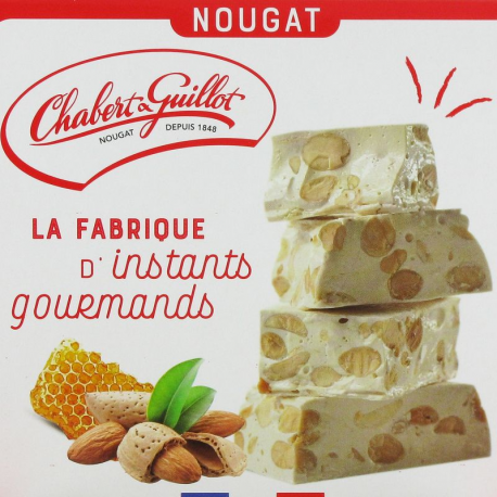 Nougats tendres de Montélimar aux amandes 30g - 24 bouchées