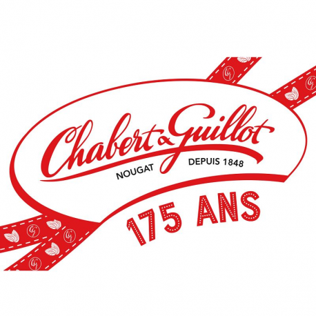 Nougats de Montélimar Chabert & Guillot 100g - boîte de 33 barres