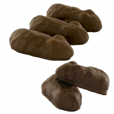 Souris caramels enrobées chocolat au lait - sachet de 500g (environ 54 pièces)