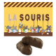 Souris caramels enrobées chocolat au lait - boîte de 2kg