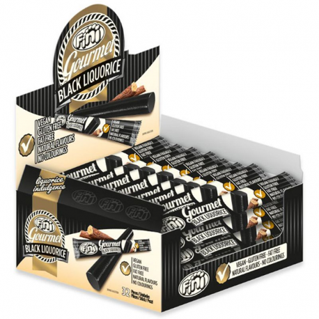 Black liquorice gourmet - boîte de 32