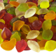 Fruits gélifiés lisses SANS SUCRE - sachet de 1,5kg