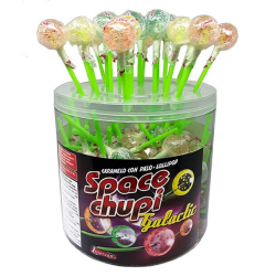 Sucettes Space chupi Galactic - tubo de 150