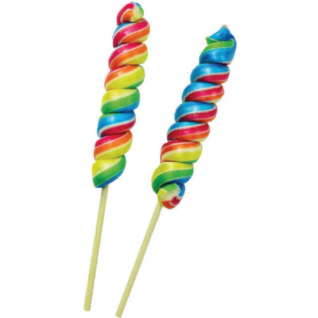 Sucettes Mike Twist Pop Johny Bee - boîte de 24