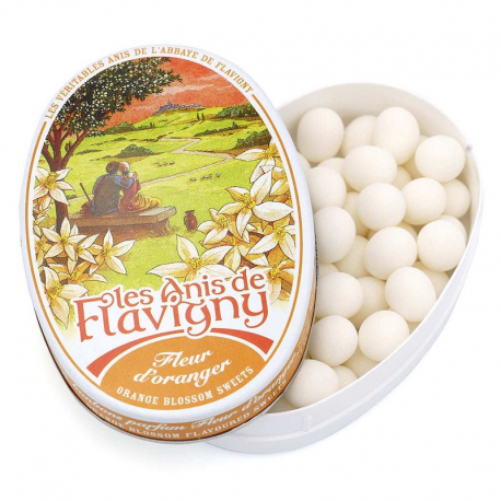 Boîtes collection Flavigny fleur d'oranger 50g - 12 boîtes