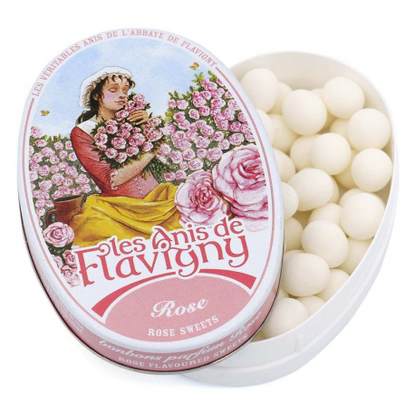 Boîtes collection Flavigny rose 50g - 12 boîtes