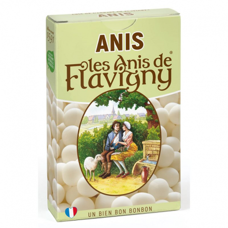 Boîtes originales Flavigny anis 40g - 8 étuis