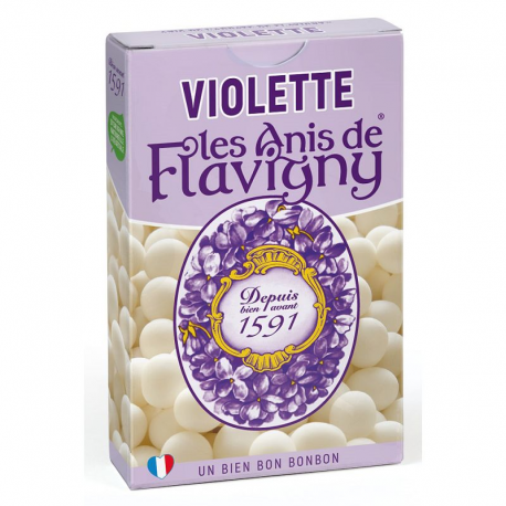 Boîtes originales Flavigny violette 40g - 8 étuis