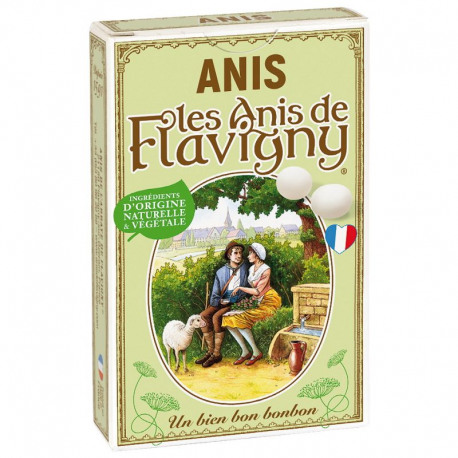 Boîtes originales Flavigny anis 40g - 8 étuis