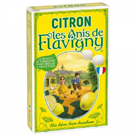 Boîtes originales Flavigny citron 40g - 8 étuis