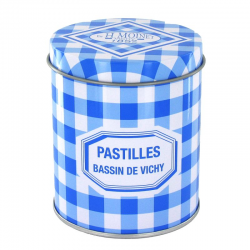 Pastilles de Vichy authentiques Menthe - boîte carreaux de 200g