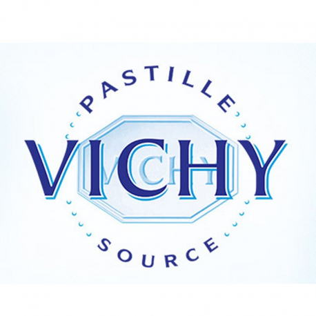 Pastilles de Vichy authentiques Menthe - boîte carreaux de 200g