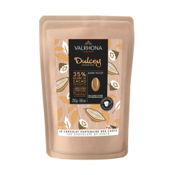 Fèves de chocolat Dulcey 35% Valrhona - 250g