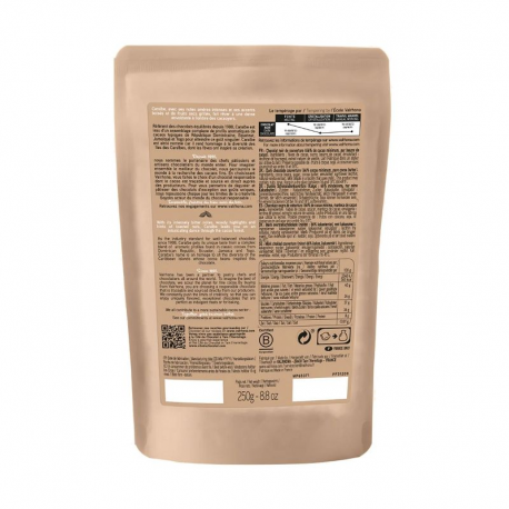 Fèves de chocolat Caraïbe 66% Valrhona - 250g