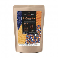 Fèves de chocolat Komuntu 80% Valrhona - 250g