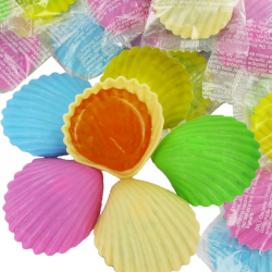 Coquillages Lollycoque Roudoudou au sucre parfumé - le lot de 100