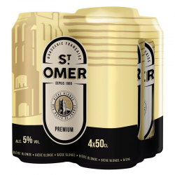 St Omer 5° Premium boîte 50 cl en 6 packs de 4