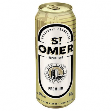 St Omer 5° Premium boîte 50 cl en 6 packs de 4