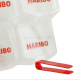 Double bacs empilables en plexiglass HARIBO - le lot de 2