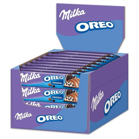 Barres Oréo Milka 37g - boîte de 36
