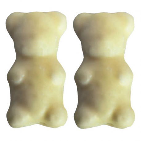 Oursons en guimauve chocolat blanc - tubo de 1kg
