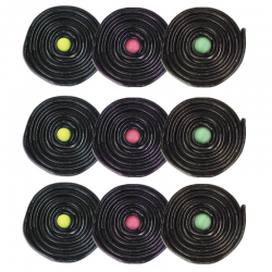 Rouleaux mètres à la réglisse avec bille Killtoïds 40g - la boîte de 40