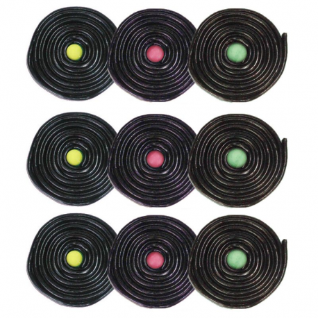 Rouleaux mètres à la réglisse avec bille Killtoïds 40g - la boîte de 40