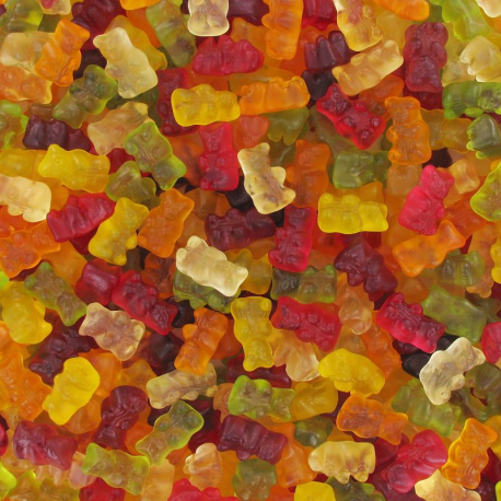 Oursons lisses aromatisés Lutti - 2kg