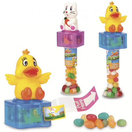 Jelly stickers Fizzy - Boîte de 12