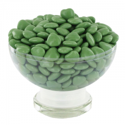 Mini Coeurs Dragées chocolat EUCALYPTUS - 500g