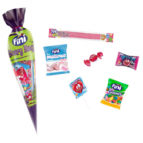 Cone surprise Halloween garni de confiserie - 70.5g