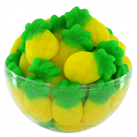 Ananas gélifiés lisses - 1kg