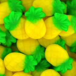 Ananas gélifiés lisses - 1kg