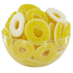 Anneaux citrons acides - 1kg