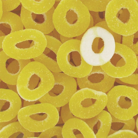 Anneaux citrons acides - 1kg