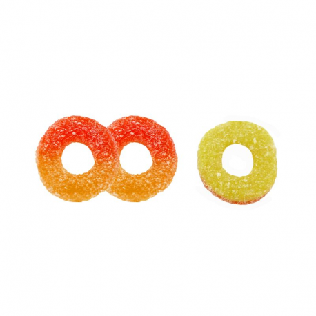 Anneaux Pêches acides - 1kg