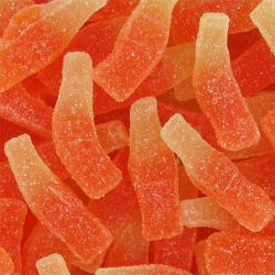 Bouteilles soda orange sucrées - 1kg
