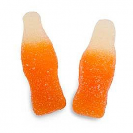 Bouteilles soda orange sucrées - 1kg