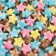 Etoiles Twist candies mix couleurs - 1kg