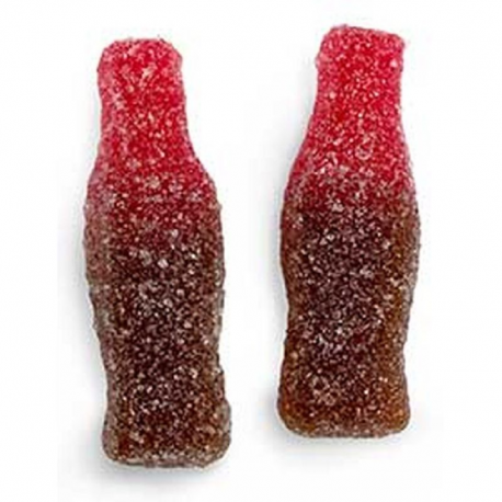 Bouteilles cola/cerise gélifiées candies - 1kg