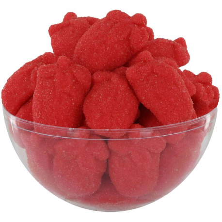Fraises plates fouettées- 1kg