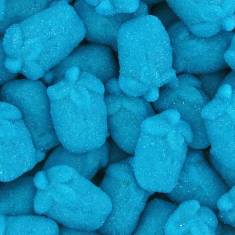 Framboises bleues aérées candies - 1kg