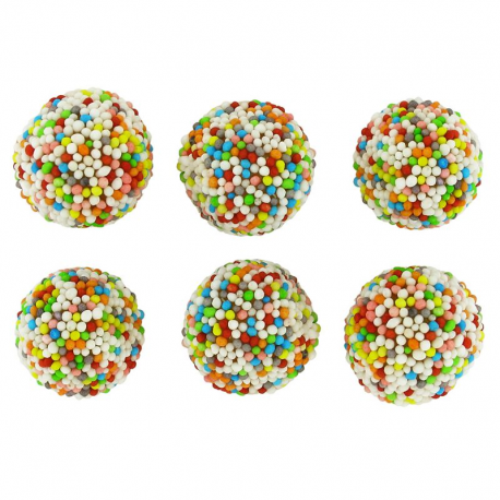 Mûres perlées multicolores - 1kg