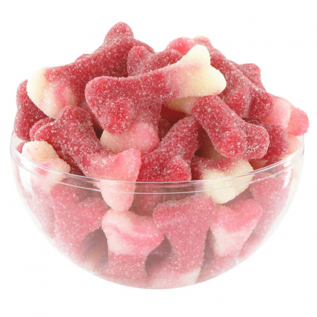 Os acidulés rouges et blancs - 1kg