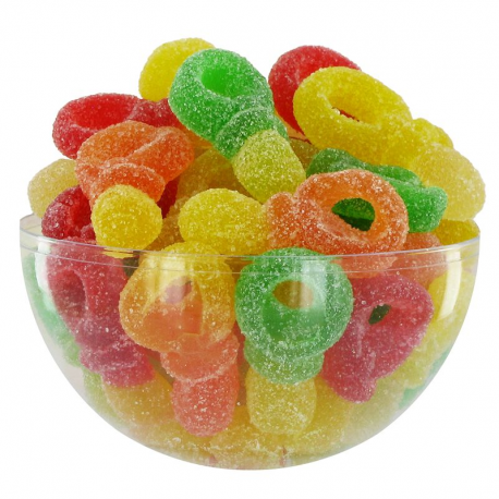 Tétines acidulées candies - 1kg