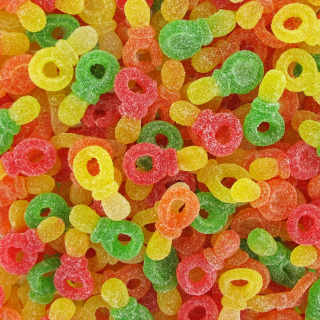 Tétines acidulées candies - 1kg