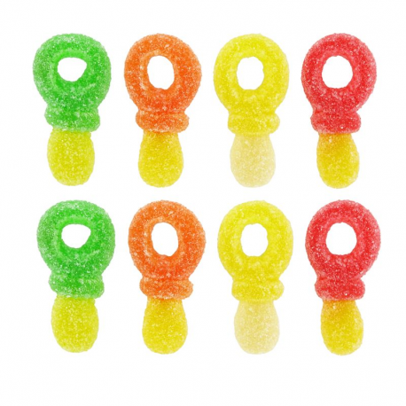 Tétines acidulées candies - 1kg