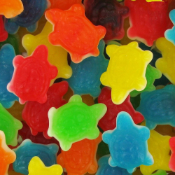 Tortues gélifiées lisses - 1kg
